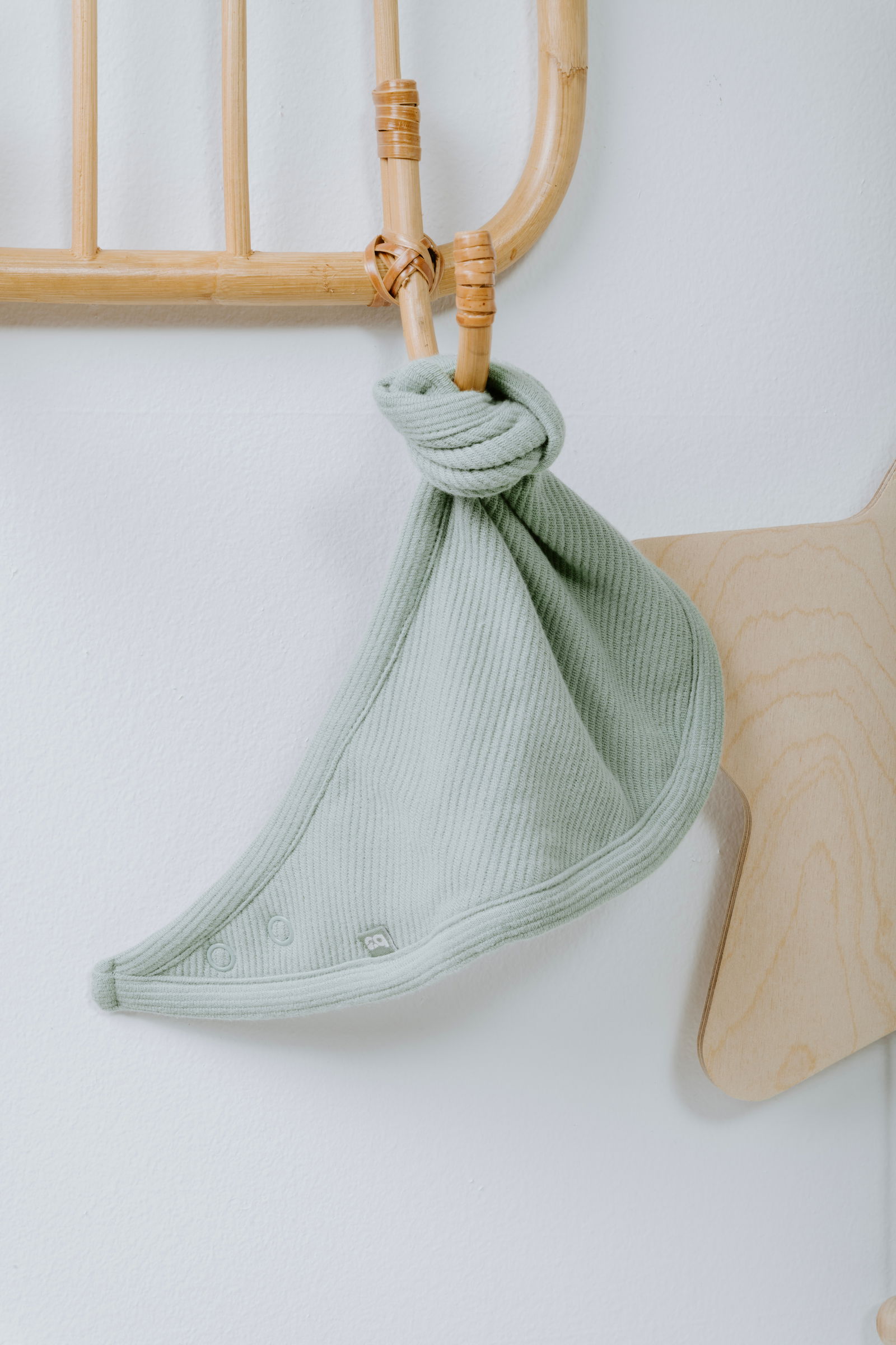 Bandana bib Pure vintage blue