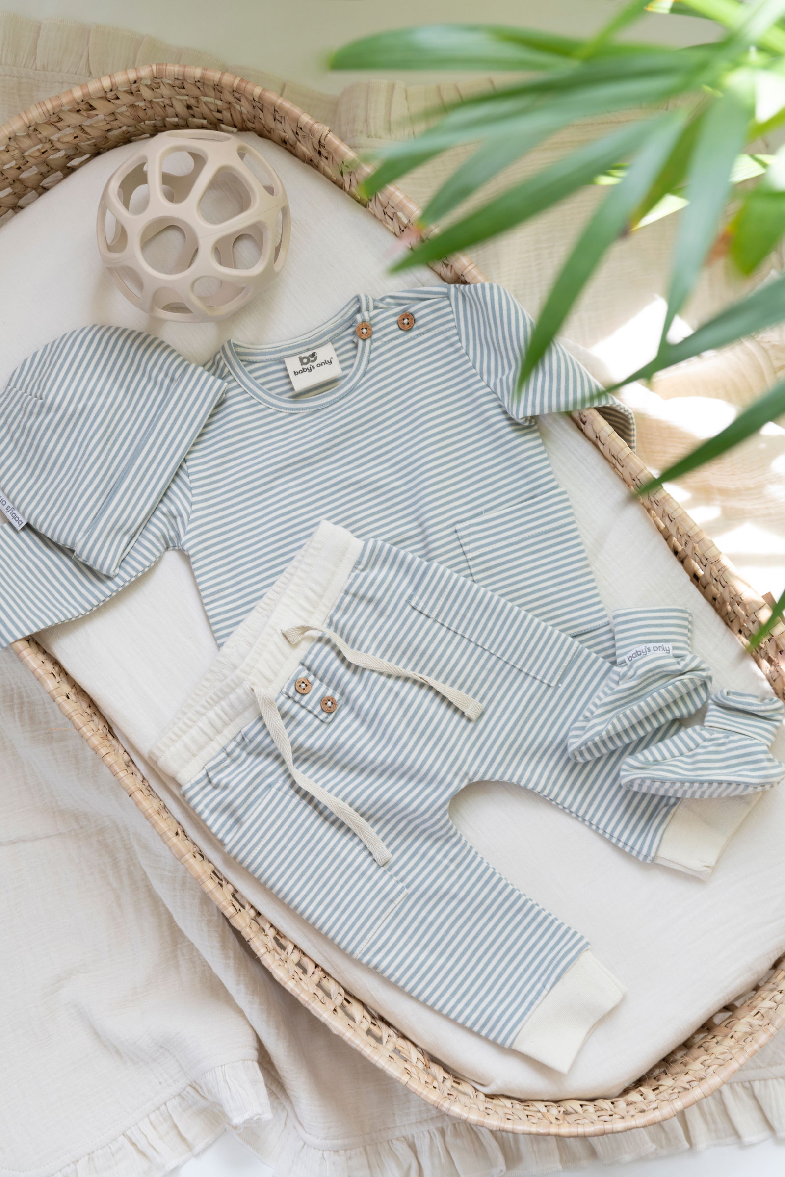 Pants Stripe nordic blue - 56