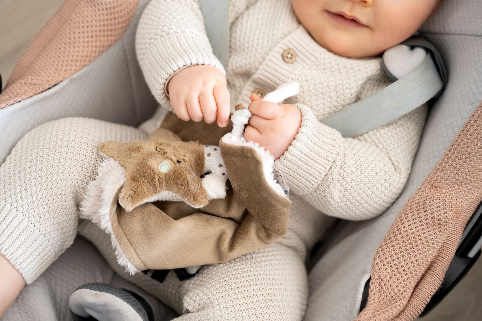 Cuddle cloth Heaven clay/warm linen